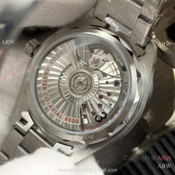 VS Factory Copy Omega Aqua Terra 150m 8800 Watch Diamond Dial Lady