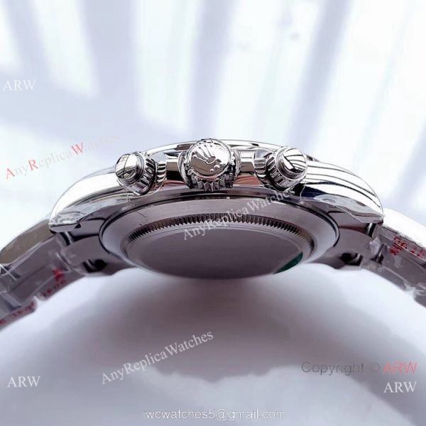 Noob Factory Swiss 4130 Rolex Daytona SS Blue Dial Watch Best Chinese Replica Watches