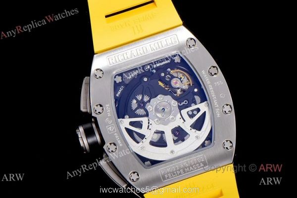 KV Factory Replica Richard Mille RM011-FM Black Kite Flyback Chronograph Watch