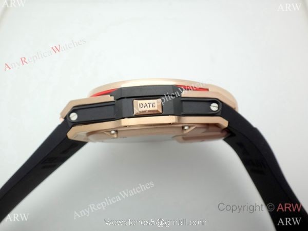 AAA Replica Hublot MP-09 Tourbillon Bi-Axis 49mm Watch Rose Gold Quartz Movement