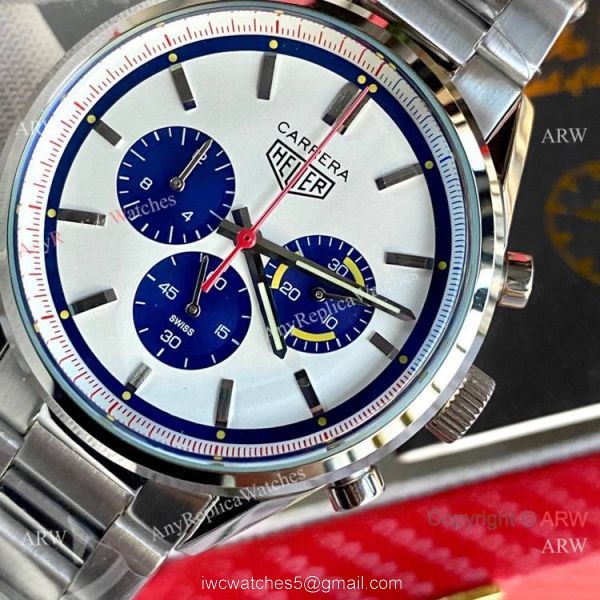 High Quality Replica Tag Heuer Carrera Chronograph Watches Stainless Steel