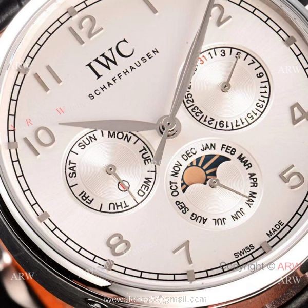2020 New! Copy IWC Portugieser Perpetual Calendar White Dial Watches