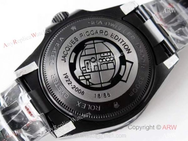 ROF New! Rolex Blaken Deepsea Sea-Dweller 44mm Ceramic Bezel Watch