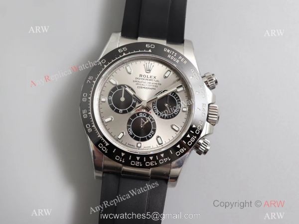 Noob V3 Rolex Daytona Oysterflex Strap Gray Dial Watch Super Clone