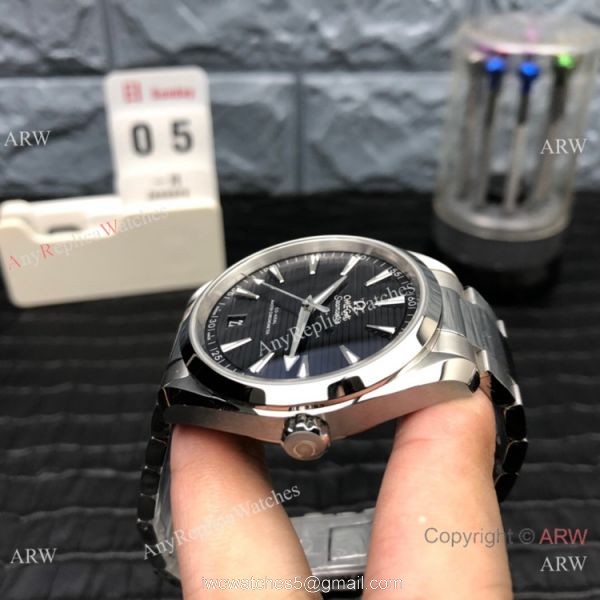 (VS) Swiss Omega Seamaster 150m Aqua Terra Master Watch Stainless Steel