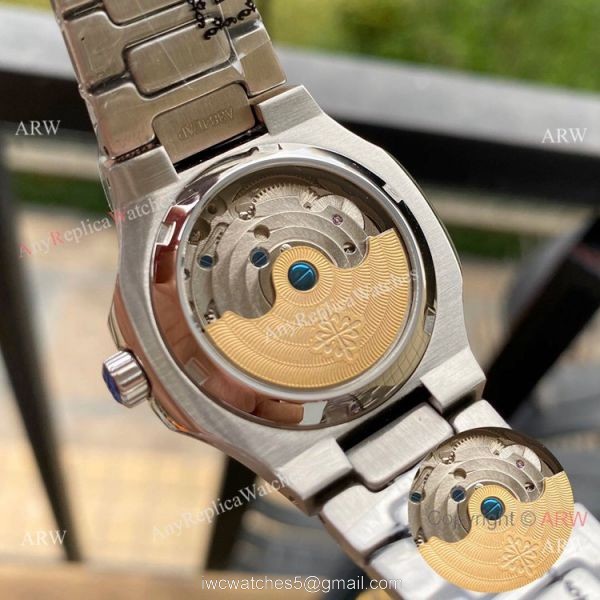 Copy Patek Philippe Nautilus Ladies 35mm Watches Diamond Bezel