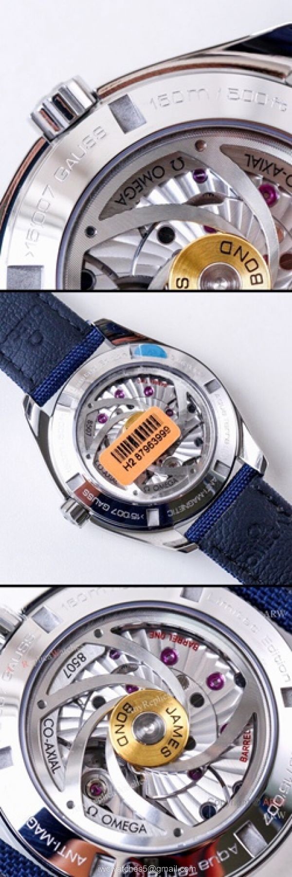 VSF Omega Seamaster 15007 Gauss Blue Dial Watch 8500 Movement