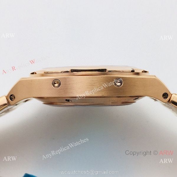 GB Factory Replica Vacheron Constantin Overseas Perpetual Calendar Rose Gold Watch Cal 1120QP Movement