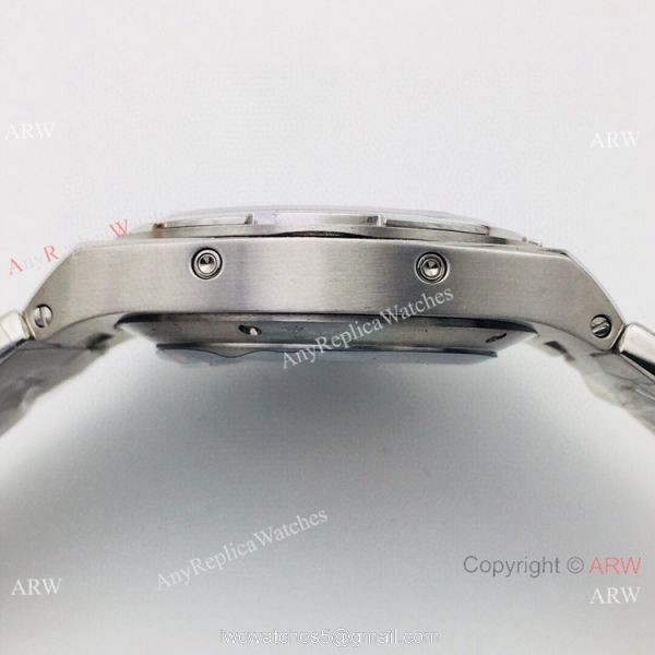 GB Vacheron Constantin Overseas Perpetual Calendar Men Watch SS Silver Dial