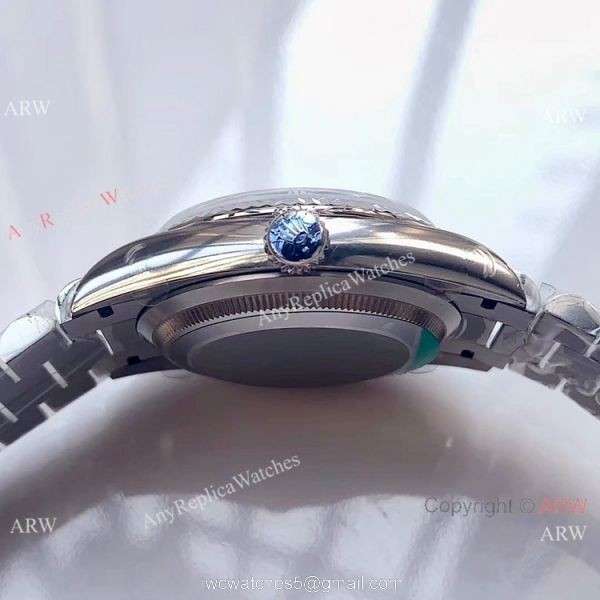 (EW)Swiss 3255 Replica Presidential Rolex Day-Date 36mm Watch Stainless Steel Red Dial