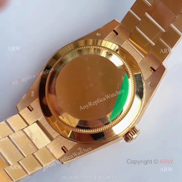 Noob Factory V3 Replica Rolex Day-Date 2 President Yellow Gold Watch-Swiss 3255 Movement