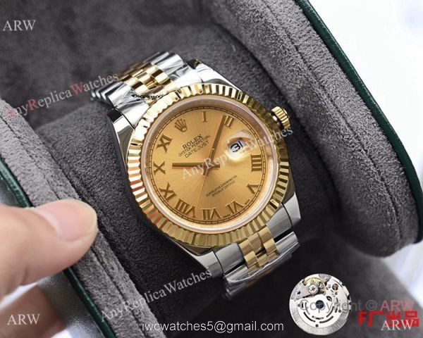 NEW UPGRADED Copy Rolex Datejust 41mm Watches Two Tone Jubilee DJII