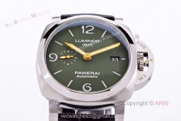 (VSF)2020 Panerai PAM1056 Luminor Green Dial MS Dhoni Edition Swiss Replica Watches