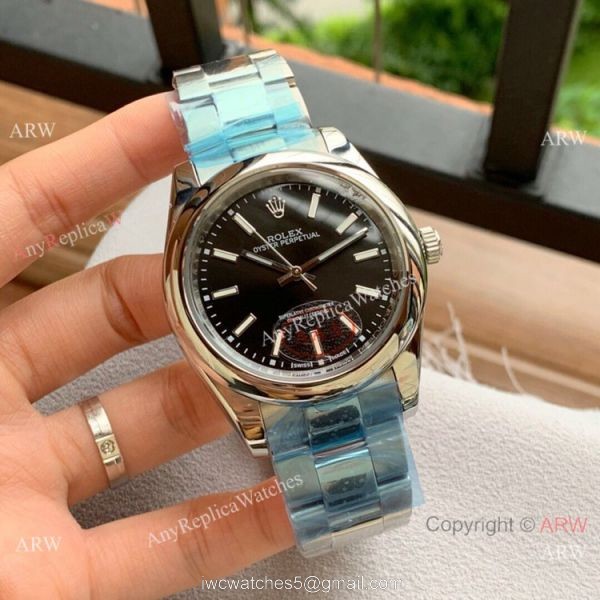 Copy Rolex Oyster Perpetual 41mm Watches Silver Dial Stainless Steel