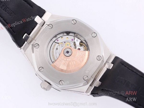 Swiss Replica Audemars Piguet Royal Oak Diamonds With Arabic Dial Automatic Watch For Men