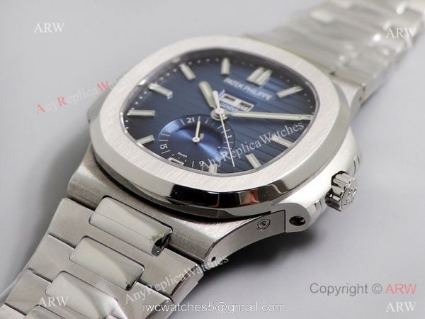 GR Factory Patek Philippe Nautilus Annual Calendar 5726 with Gradient Blue Dial