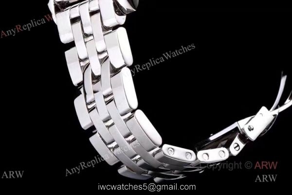 Swiss Breitling 1884 Replica Chronometre Certifie Stainless Steel Grey Dial Mens Watch