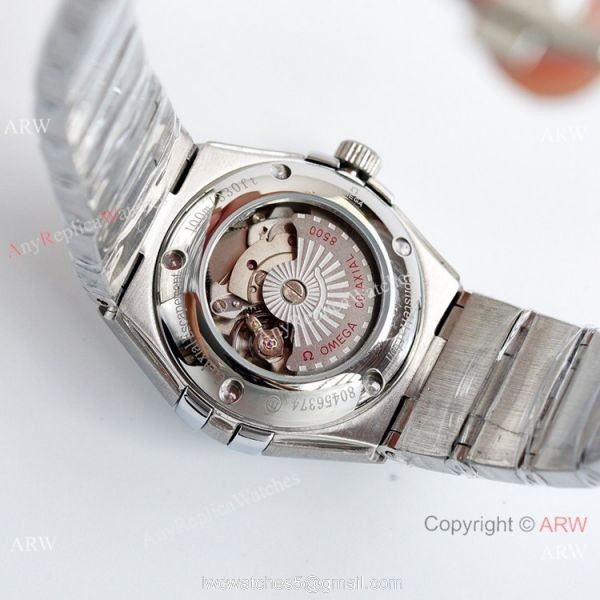 New! Swiss Quality Omega Double Eagle Women Diamond Bezel Japan NH05 Movement