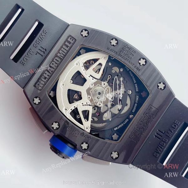 V2 NEW UPGRADED KV Factory Richard Mille RM-011 Skeleton Replica Watch
