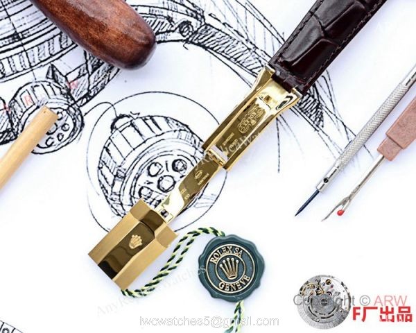 NEW UPGRADED Rolex Datejust II 41mm Men Watches Roman Markers Leather Strap