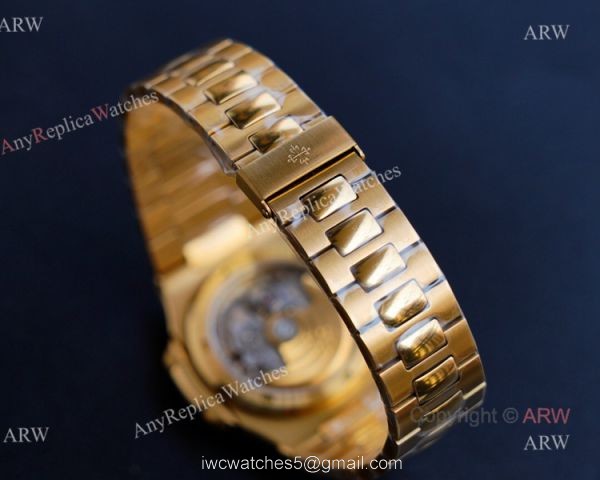 JH Factory Patek Philippe Nautilus 5711 Yellow Gold Swiss Replica Watches