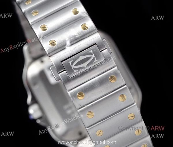 QuickSwitch Copy Cartier Santos Automatic Watch For Men