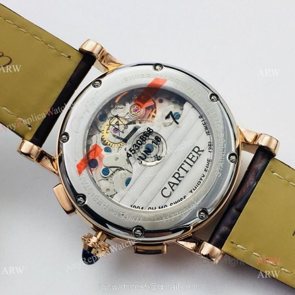 (GZF) 1:1 New Faux Cartier Ronde De Cartier Chronograph Watch 40mm