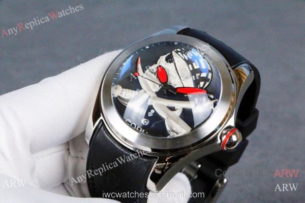 Best Quality Replica Corum Bubble Privateer Watches Stainless Steel Blue Strap Corum Watch