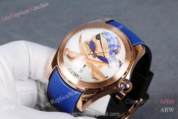 Best Quality Replica Corum Bubble Privateer Wrist Rose Gold Corum Watch