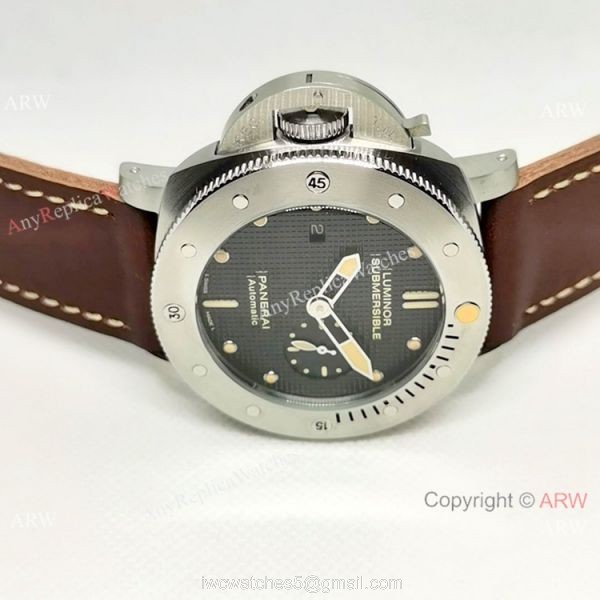 New Copy Panerai Luminor Submersible PAM569 47mm Watch Left-Handed