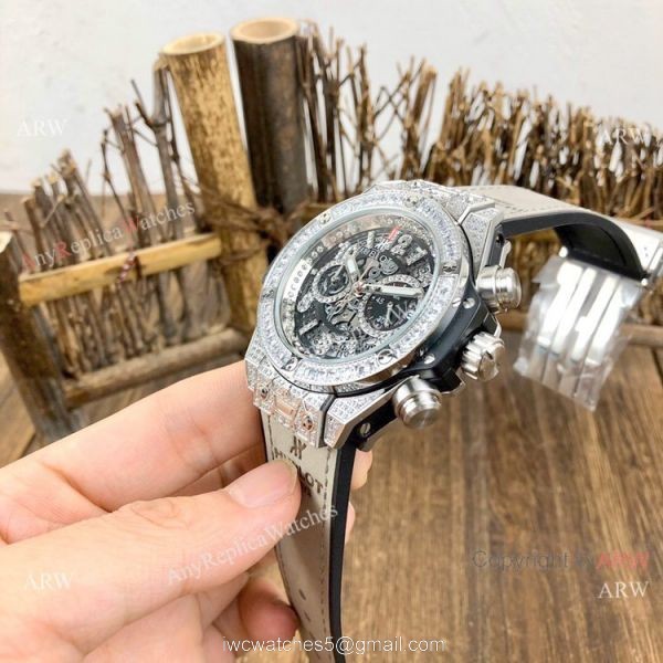 AAA Replica Hublot Big Bang Unico Sapphire Iced Out Watches
