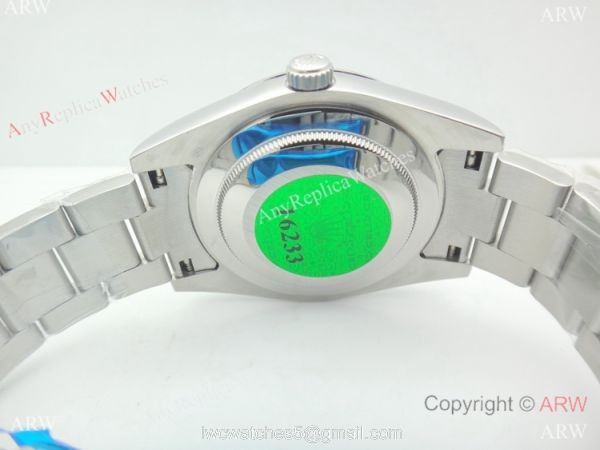 Copy Rolex Oyster Perpetual Purple Dial Stainless Steel Watch 39MM