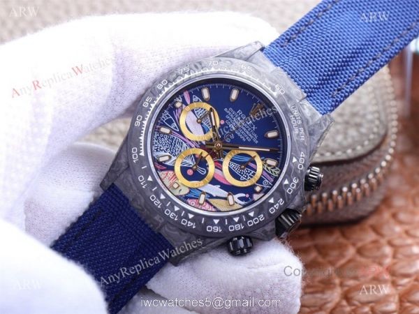 JH Factory New Carbon Fiber Rolex Daytona Swiss 7750 Automatic Replica Watches