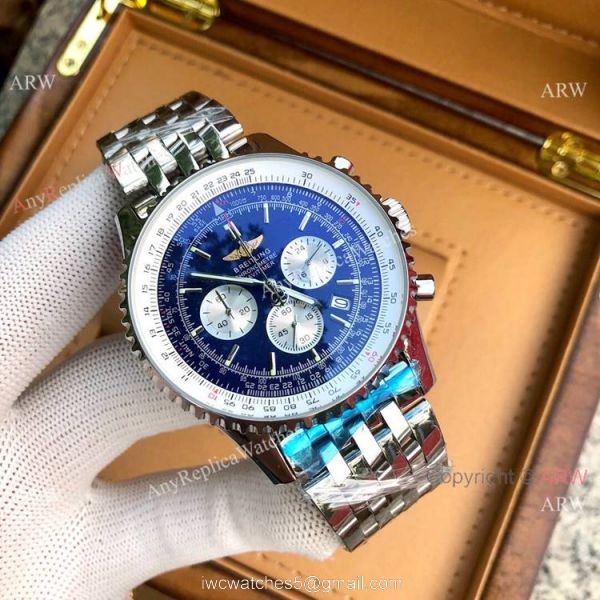 High Quality Breitling Navitimer 01 46mm Watch Rose Gold Case