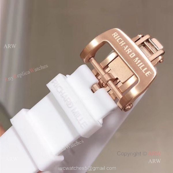 New Copy Richard Mille RM 07-03 Cupcake BonBon White Ceramic Ladies Watch