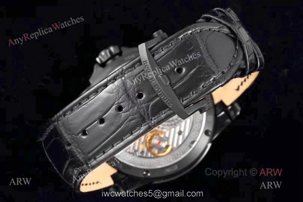 New Roger Dubuis Excalibur DBEX0542 45mm Black Dial Replica Watch