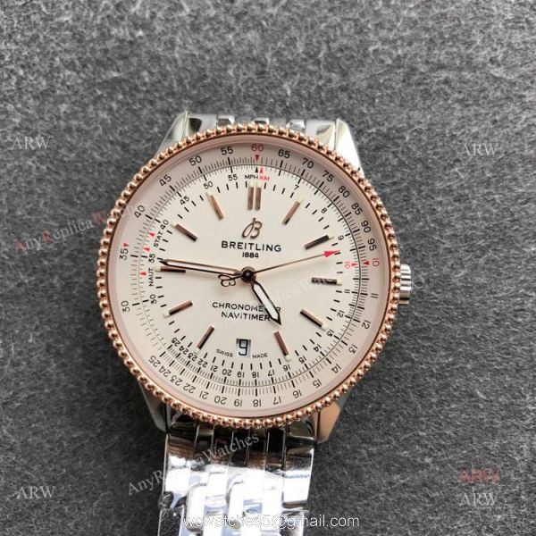 New Breitling Navitimer Automatic 41 Rose Gold Replica Watches
