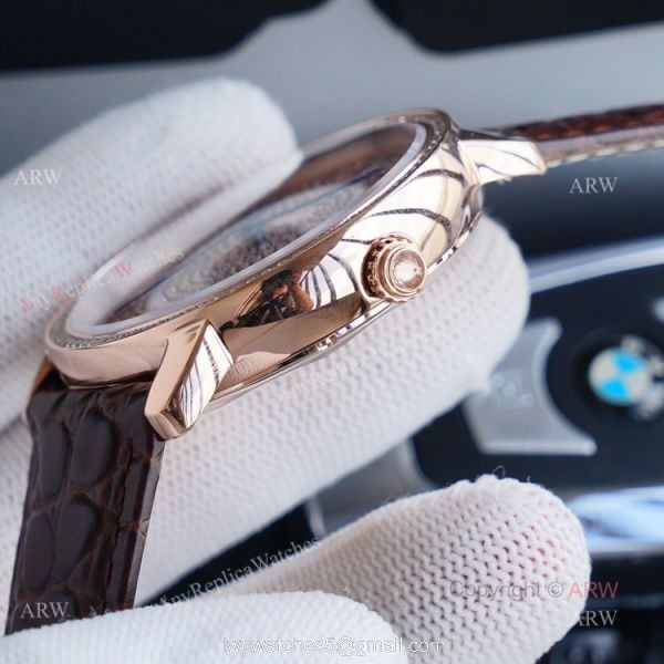 High Quality Cartier Ronde Solo 42mm rose gold Diamond Replica Watch
