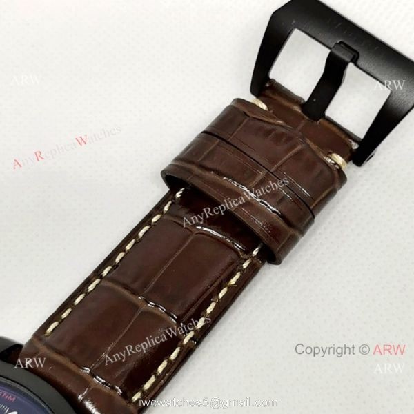 New Panerai Flyback PAM00725 Black Case Watch 44MM