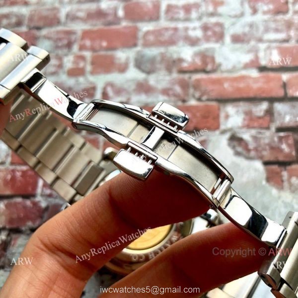Copy IWC Schaffhausen Watch Stainless Steel White Dial Watches