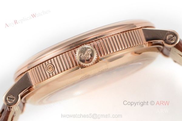 High-End Replica Breguet Classique Rose Gold Bezel Moonphase Watch For Men