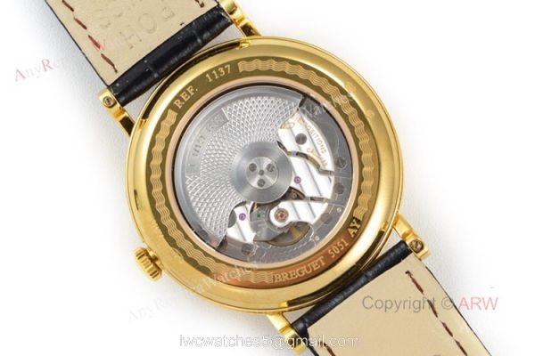 Replica Breguet Classique Automatic Watch Yellow Gold Breguet Classique Moonphase Dial