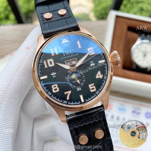 Copy IWC Big Pilots All Black Watches High Quality IWC Watch
