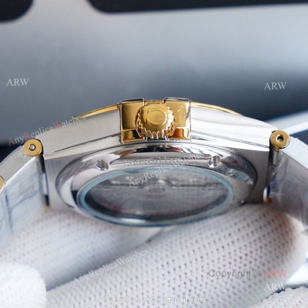 1:1 Swiss Replica Gold Omega Constellation Automatic Watch For Men 38mm