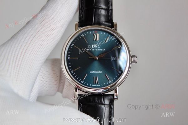 High Quality IWC Portofino Automatic Blue Dial Replica Watch