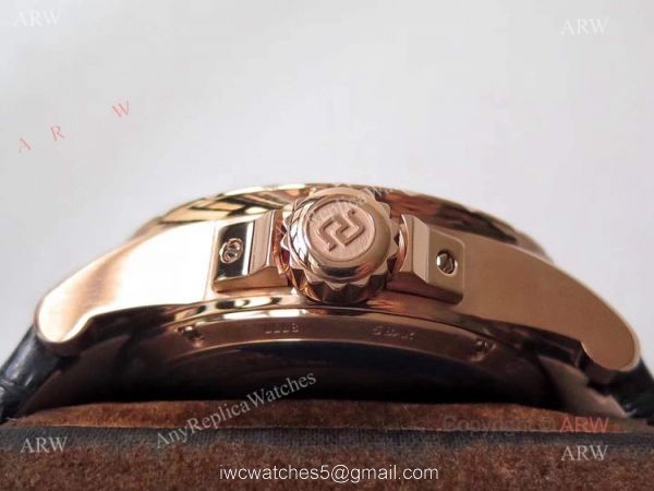 ZF Factory Roger Dubuis Knights Of The Round Table Replica Rose Gold Watch 45mm