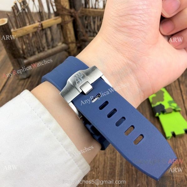 New Replica Audemars Piguet Michael Schumacher Watch Blue Dial Automatic