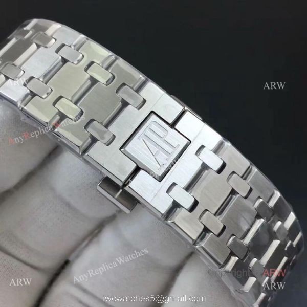 BF Swiss Replica Audemars Piguet Royal Oak 15400 Black Dial Automatic Watch
