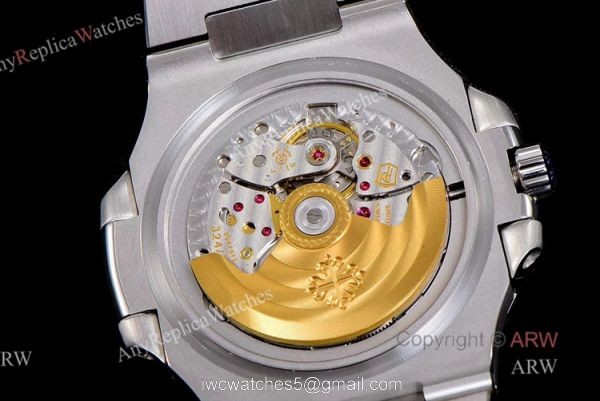 (GR) V2 Version Swiss Replica Patek Philippe Nautilus 5711 Stainless Steel Grey Dial Mens Watch