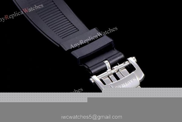 (GR) V2 Version New Patek Philippe Nautilus Annual Calendar 5726 Moonphase Watch With Black Rubber Strap